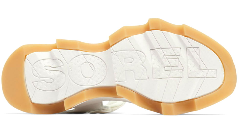 Sorel Kinetic Impact Y-Strap High Sandals - Womens, Sea Salt/Radiation, 8.5 US, 2030461-125-8.5