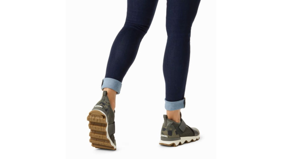 Sorel Kinetic Sneak Casual Shoes - Womens, Camo/Sage, 8.5 US, 1896981-365-8.5