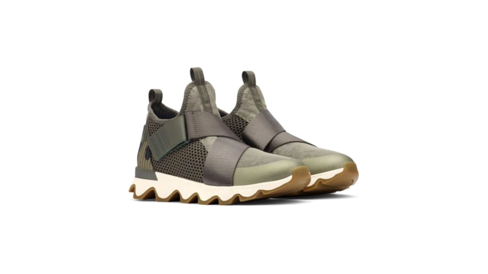 Sorel Kinetic Sneak Casual Shoes - Womens, Camo/Sage, 9 US, 1896981-365-9