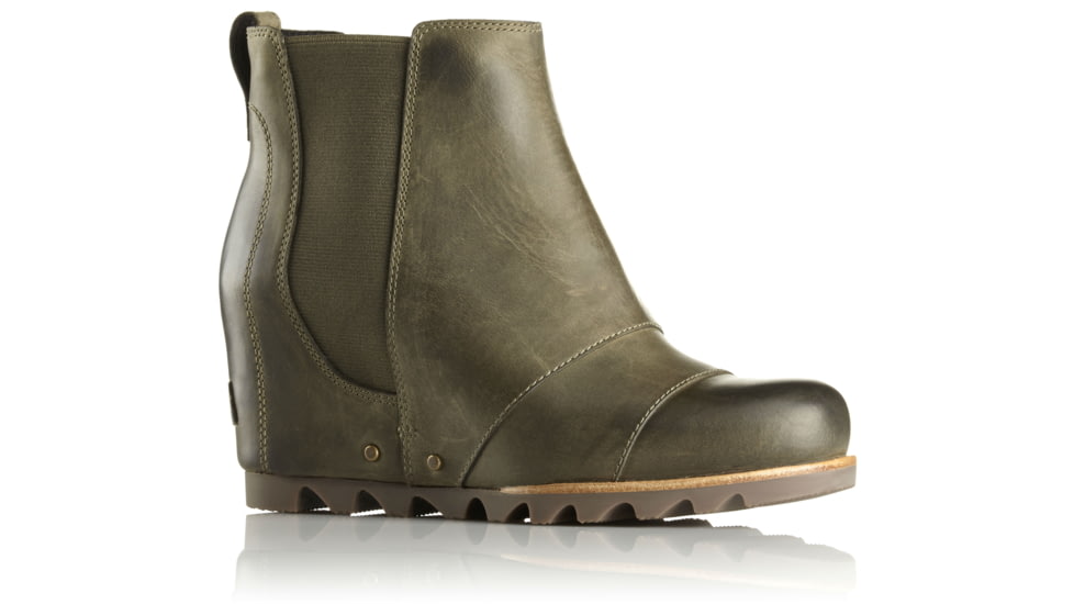 Sorel Lea Wedge Casual Boot - Women's-Peatmoss-Medium-9