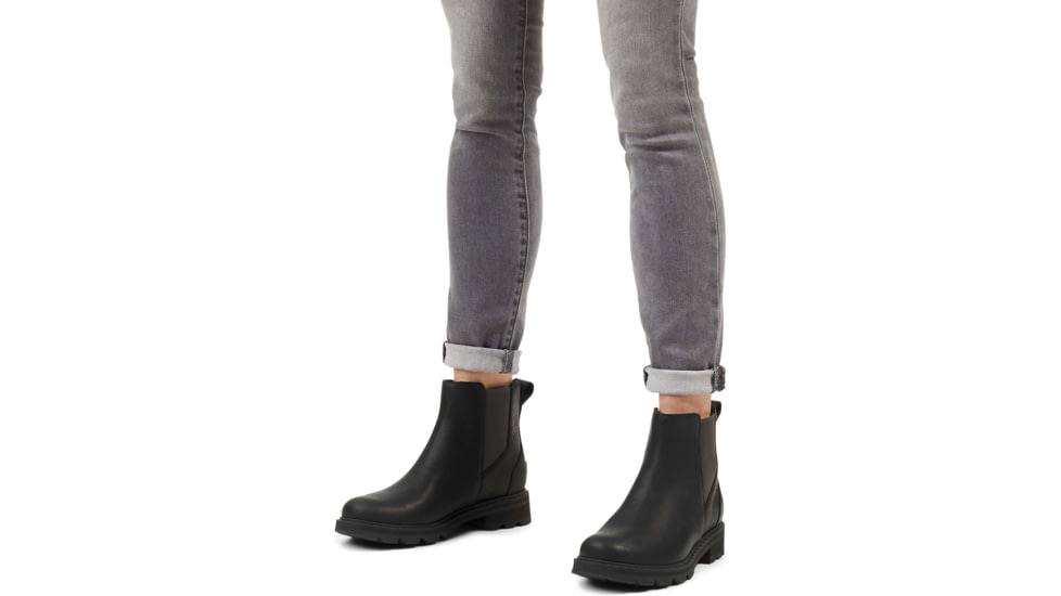 Sorel Lennox Chelsea Bootie - Womens, Black, 7 US, 1915361010-7