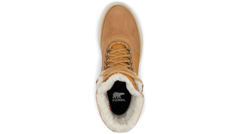 Sorel Lennox Lace Cozy STKD Waterproof Boot - Womens, Geo Yellow, Curry, 9, 2009271-712-9