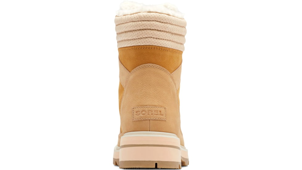 Sorel Lennox Lace Cozy STKD Waterproof Boot - Womens, Geo Yellow, Curry, 9, 2009271-712-9