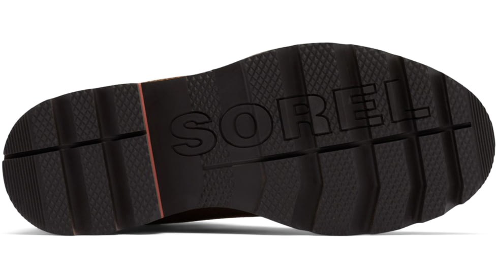 Sorel Lennox Lace Cozy STKD Waterproof Boot - Womens, Velvet Tan, Warp Red, 9.5, 2009271-242-9.5
