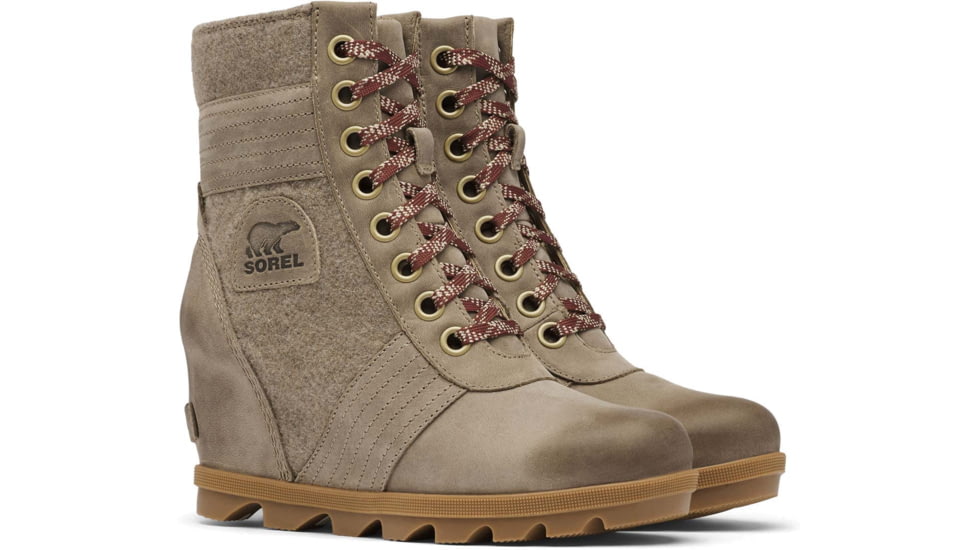 Sorel Lexie Wedge Boot - Womens, Khaki II, 7 US, 1915131297-7