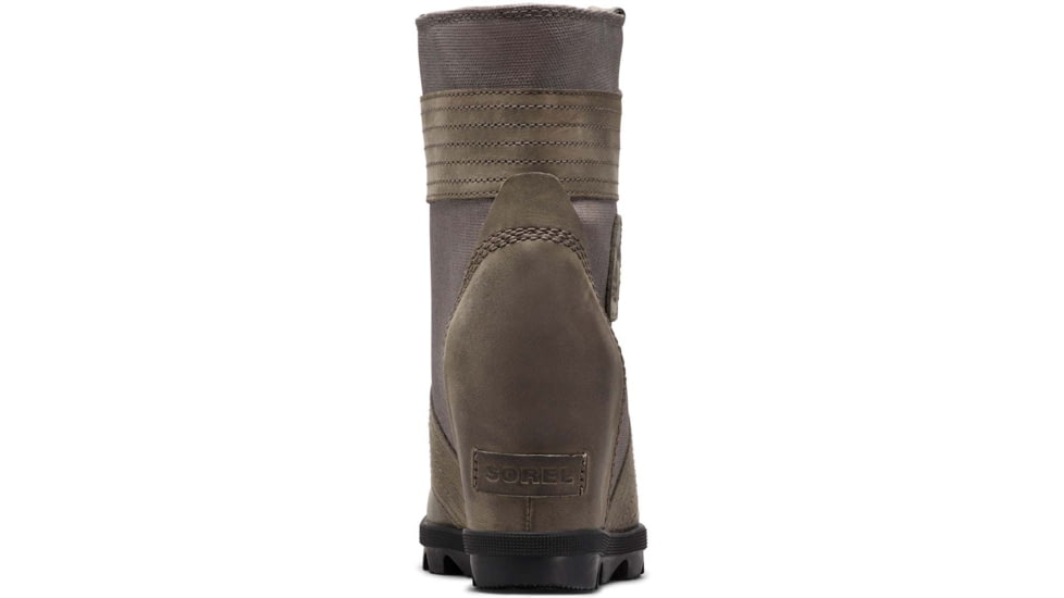 Sorel Lexie Wedge Boot - Womens, Quarry, 10.5 US, 1808531051-10.5