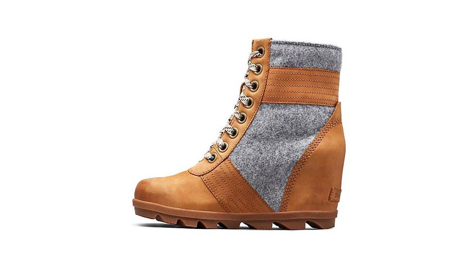 Sorel Lexie Wedge Boots - Women's, FELT Camel Brown, 8.5, 1877171224-8.5