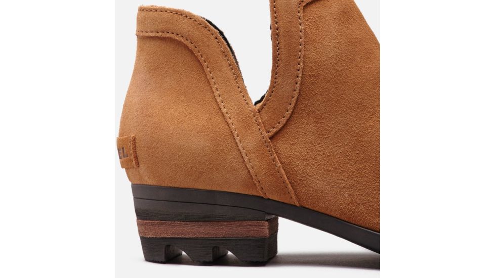 Sorel Lolla Cut Out Bootsie - Women's, Camel Brown, Black, 10, 1776071224-10