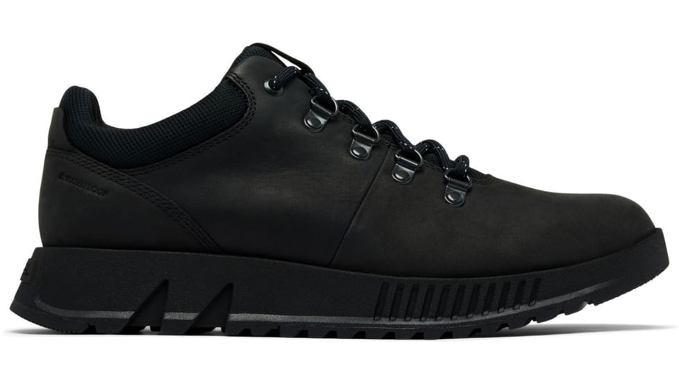Sorel Mac Hill Lite Hiker Low Wp - Mens, Black/Black, 7.5, 2076761-010-7.5