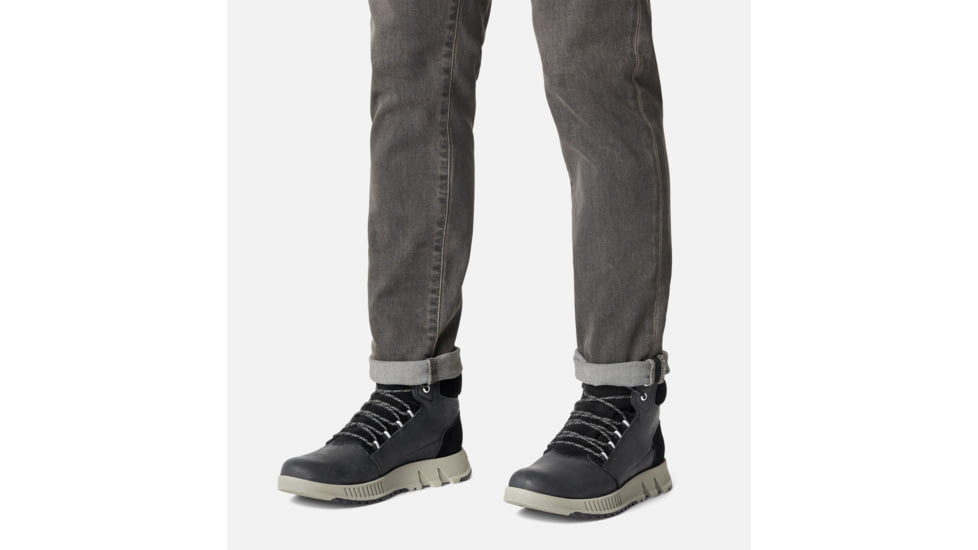 Sorel Mac Hill Lite Mid WP Boots - Mens, Black/Quarry, 13US, 2048841010-13