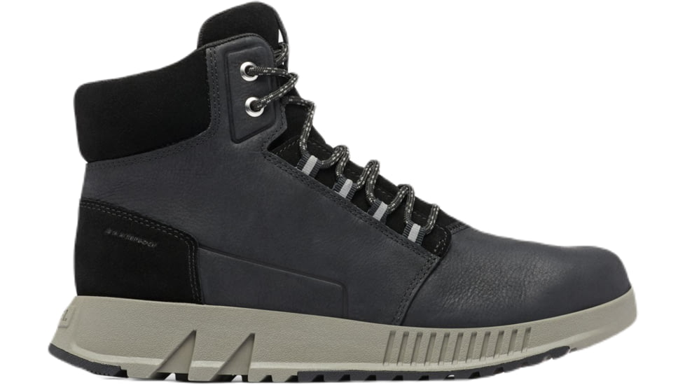 Sorel Mac Hill Lite Mid WP Boots - Mens, Black/Quarry, 13US, 2048841010-13