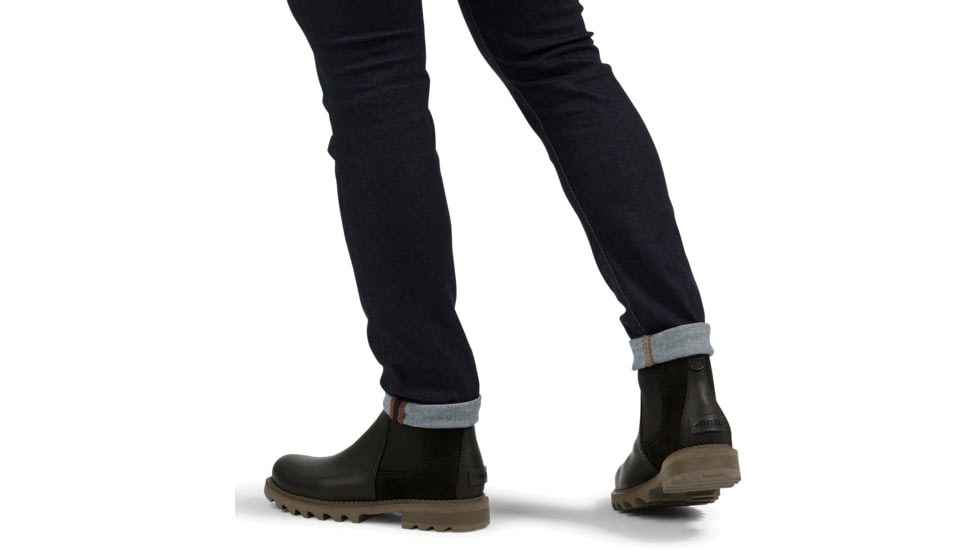 Sorel Mad Brick Chelsea Waterproof Boot - Mens, Black, 10.5 US, 1915051010-10.5