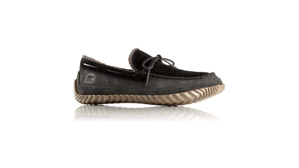 Sorel Maddox Moc Slipper - Men's-Black/Jet-Medium-9