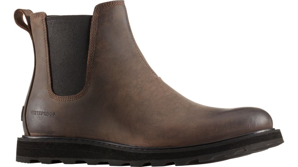 Sorel Madson Chelsea Waterproof Casual Boot - Men's-Tobacco/Black-Medium-9.5