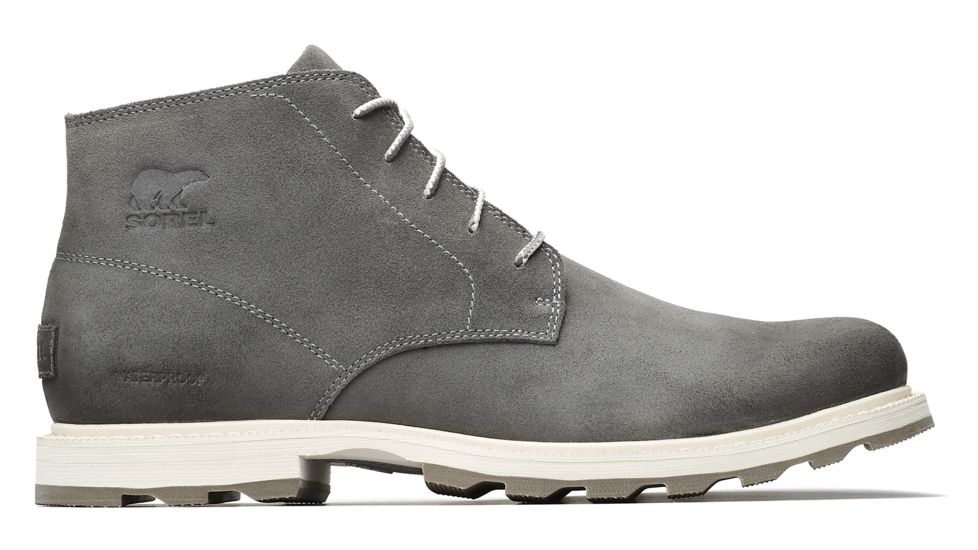 Sorel Madson Chukka Waterproof Casual Boot - Mens, Quarry/Fawn, 8.5, 1775851052-8.5