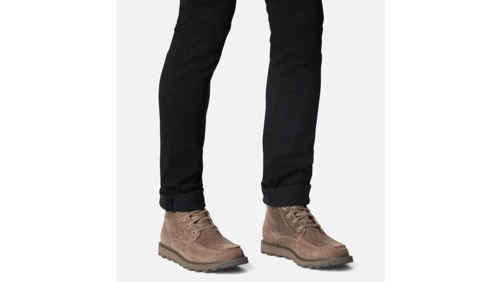 Sorel Madson LI Moc Toe WP Boots - Mens, Omega Taupe/Jet, 11US, 1915021264-11