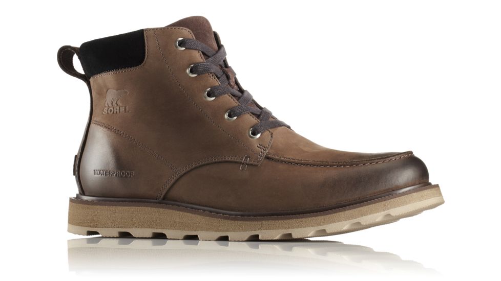 Sorel Madson Moc Toe Waterproof Boots - Men's, Bruno, Black, 11, 1767231238-11