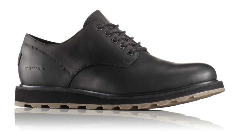 Sorel Madson Oxford Waterproof Leather Casual Boot, Men's, Black, 8 US, 1750191010-8