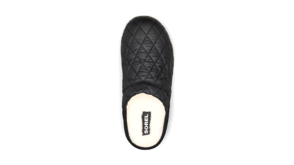Sorel Nakiska Scuff Slipper - Womens, Black, 9, 1877001010-9