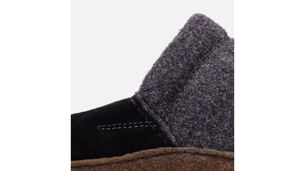 Sorel Nakiska Scuff Slipper - Womens, Black, Natural, 10.5, 1807891010-10.5