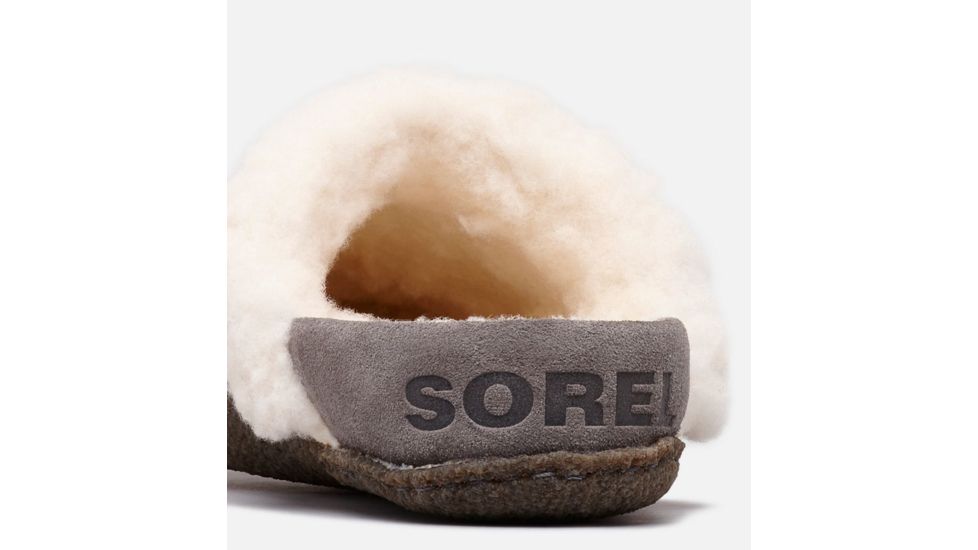 Sorel Nakiska Slide II Slipper - Womens, Quarry, Natural, 6, 1807871052-6