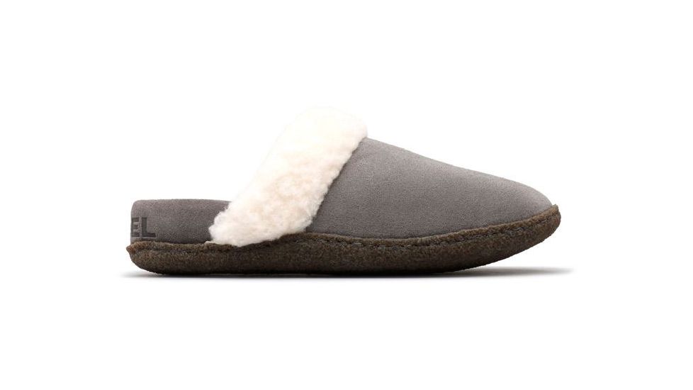 Sorel Nakiska Slide II Slipper - Womens, Quarry, Natural, 6, 1807871052-6