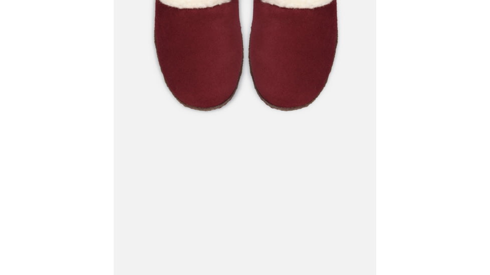 Sorel Nakiska Slide II Slipper - Womens, Rich Wine, Natu, 5, 1807871624-5