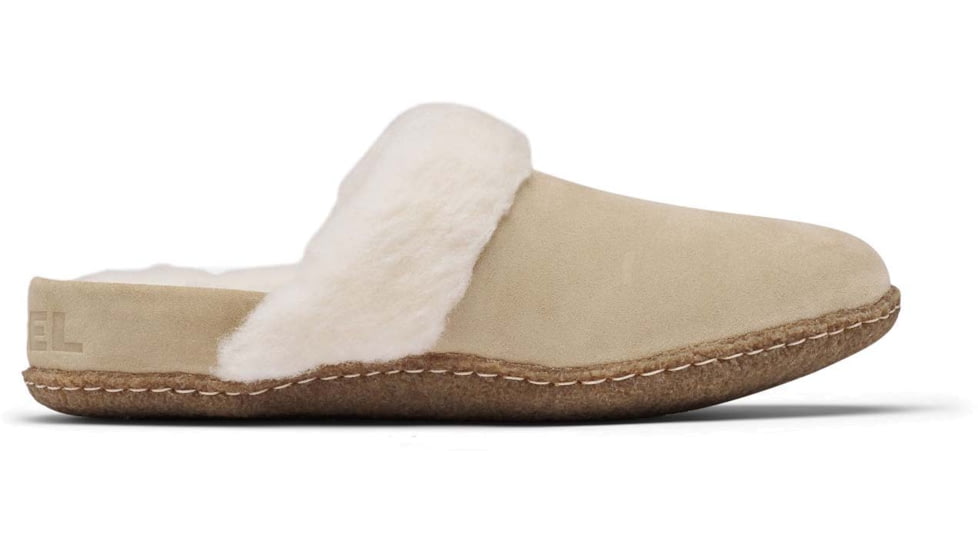 Sorel Nakiska Slide II Slippers - Womens, British Tan/Natural, 12 US, 1902881265-12
