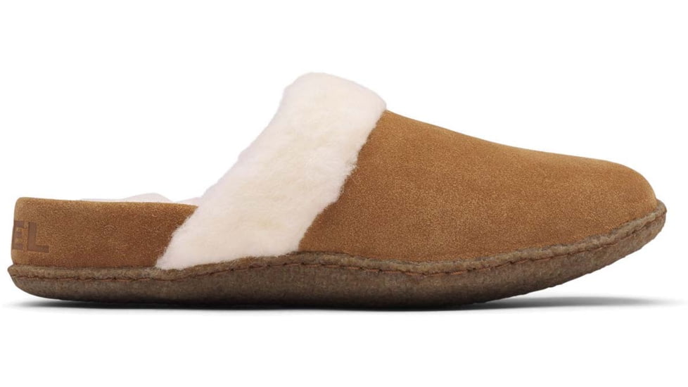 Sorel Nakiska Slide II Slippers - Womens, Camel Brown/Natural, 10 US, 1902881224-10