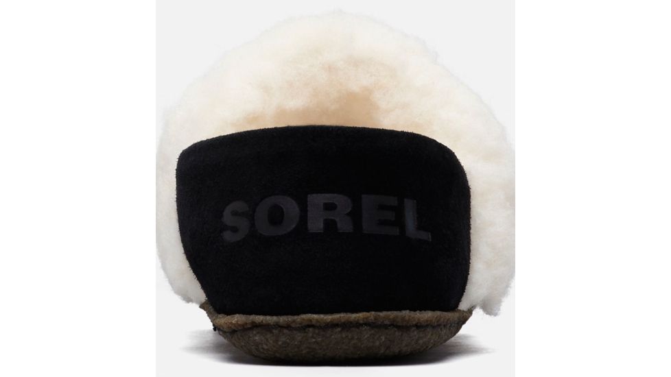 Sorel Nakiska Slipper II Slipper - Womens, Black, Natural, 12, 1807881010-12