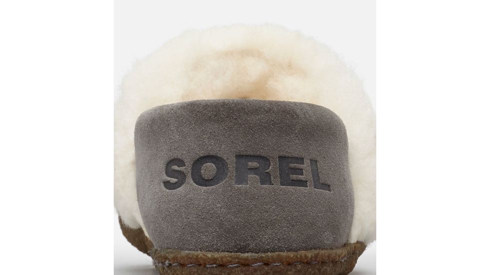 Sorel Nakiska Slipper II Slipper - Womens, Quarry, Natural, 5, 1807881052-5