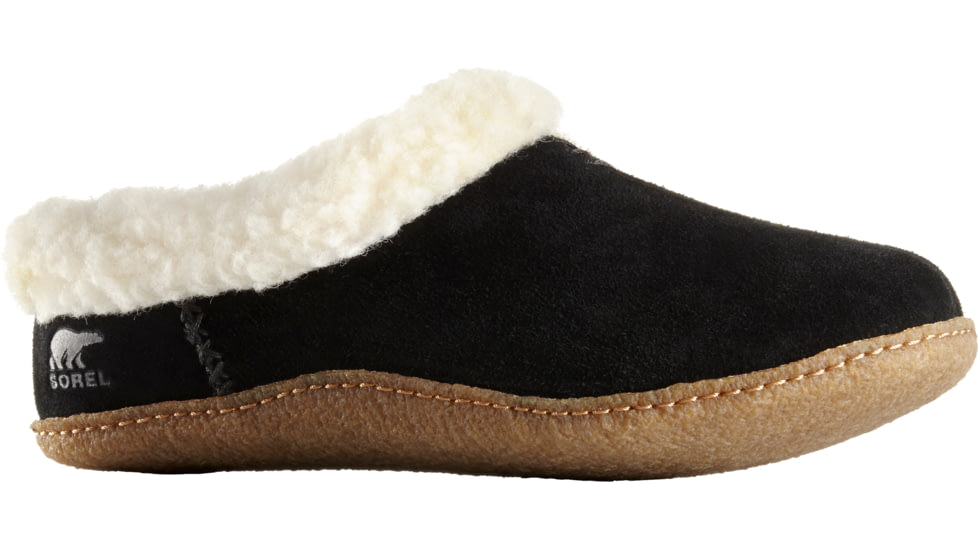 Sorel Nakiska Winter Slipper - Women's-Black-Medium-9