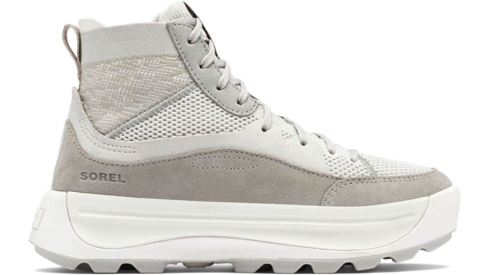 Sorel Ona 503 Knit Mid Sneakers - Womens, Moonstone/Dove, 7.5 US, 2033981-009-7.5