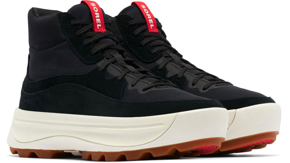 Sorel Ona 503 Mid Sneaker - Womens, Black, Jet, 7, 2009001-010-7