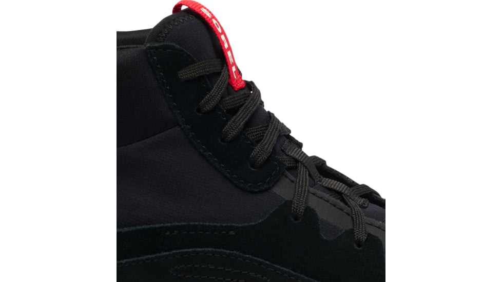 Sorel Ona 503 Mid Sneaker - Womens, Black, Jet, 7, 2009001-010-7