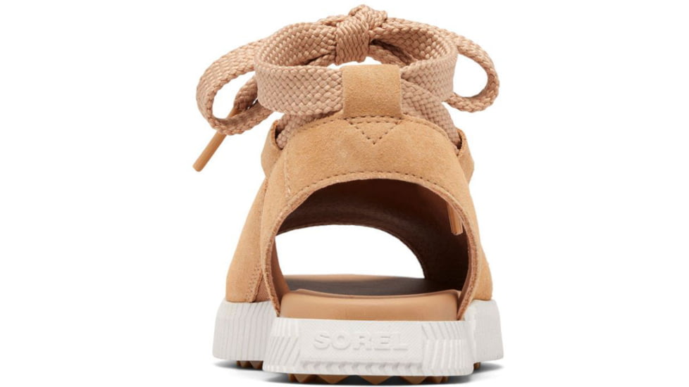 Sorel Ona Streetworks Drille Flat Sandal - Womens, Honest Beige/Sea Salt, 8.5, 2069891-246-8.5