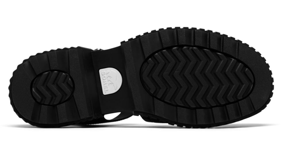 Sorel Ona Streetworks Fisherman Mid Sandal - Womens, Black/Sea Salt, 9.5, 2084691-010-9.5