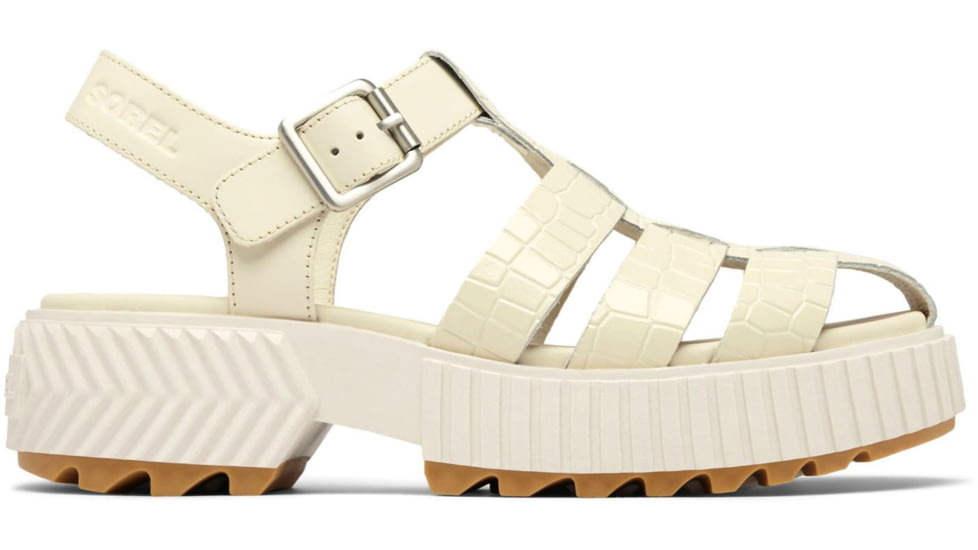 Sorel Ona Streetworks Fisherman Mid Sandal - Womens, Chalk/Sea Salt, 7.5, 2084691-191-7.5