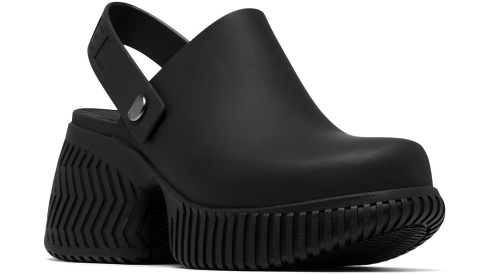 Sorel Ona Streetworks Heel Clog - Womens, Black/Sea Salt, 11, 2069871-010-11