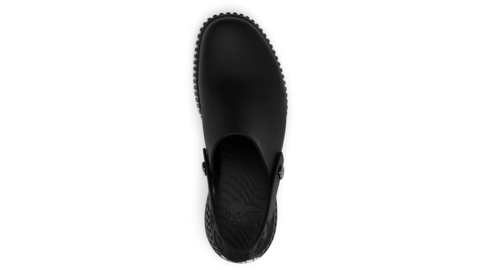 Sorel Ona Streetworks Heel Clog - Womens, Black/Sea Salt, 11, 2069871-010-11