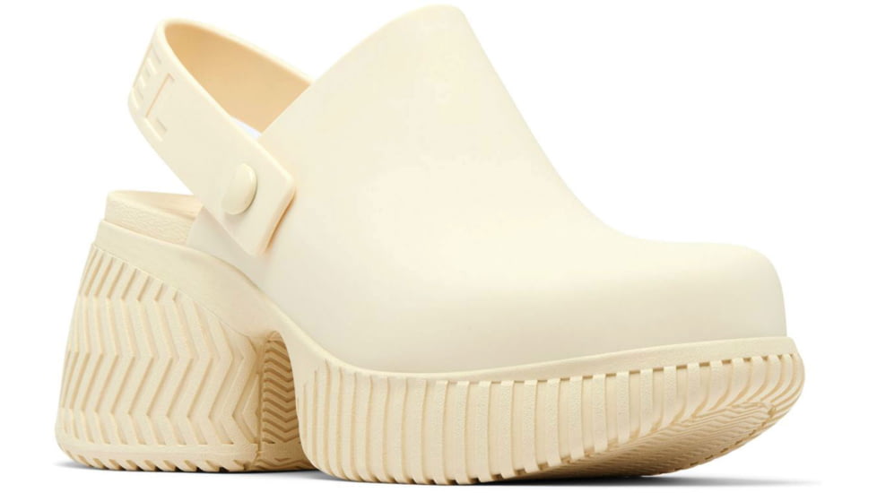 Sorel Ona Streetworks Heel Clog - Womens, Honey White/Sea Salt, 7, 2069871-292-7