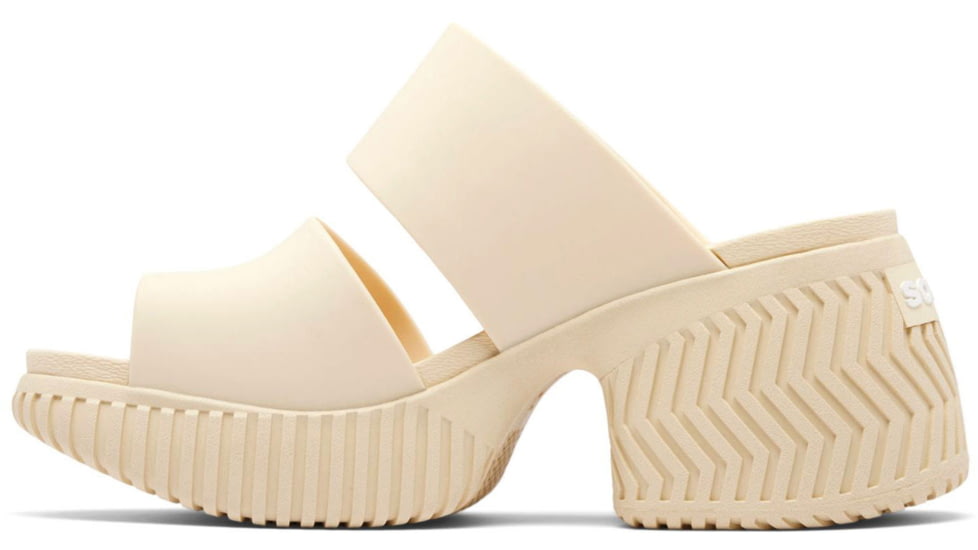 Sorel Ona Streetworks Slide Heel - Womens, Honey White/Sea Salt, 8, 2069881-292-8
