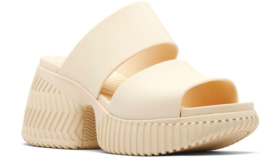 Sorel Ona Streetworks Slide Heel - Womens, Honey White/Sea Salt, 8, 2069881-292-8