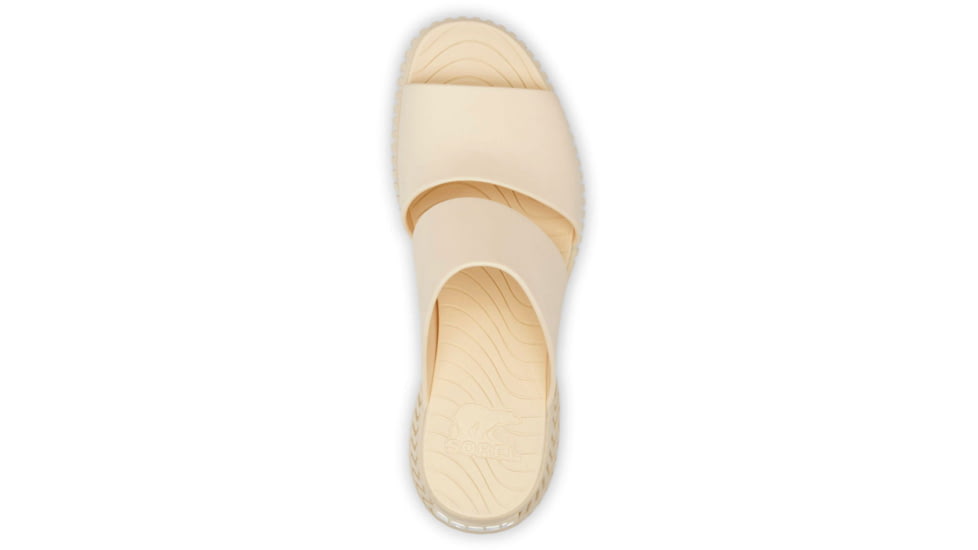 Sorel Ona Streetworks Slide Heel - Womens, Honey White/Sea Salt, 8, 2069881-292-8