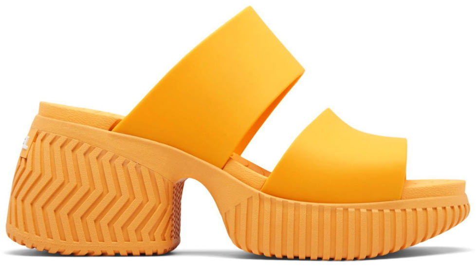 Sorel Ona Streetworks Slide Heel - Womens, Yellow Ray/Sea Salt, 7, 2069881-765-7