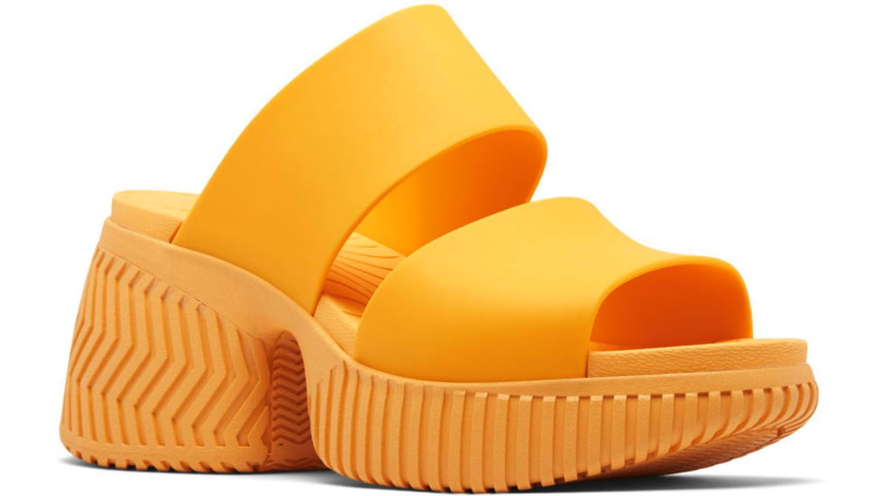 Sorel Ona Streetworks Slide Heel - Womens, Yellow Ray/Sea Salt, 7, 2069881-765-7