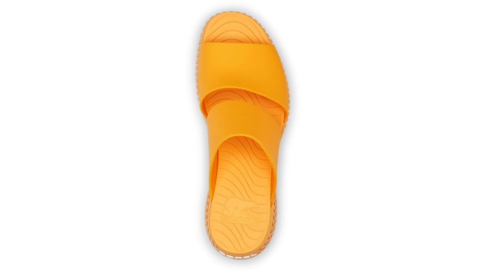 Sorel Ona Streetworks Slide Heel - Womens, Yellow Ray/Sea Salt, 7, 2069881-765-7