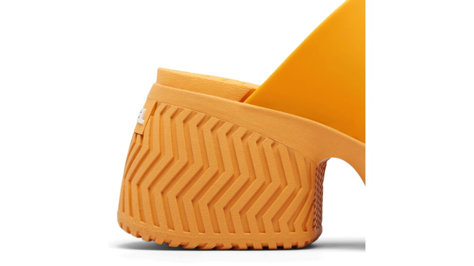 Sorel Ona Streetworks Slide Heel - Womens, Yellow Ray/Sea Salt, 7, 2069881-765-7