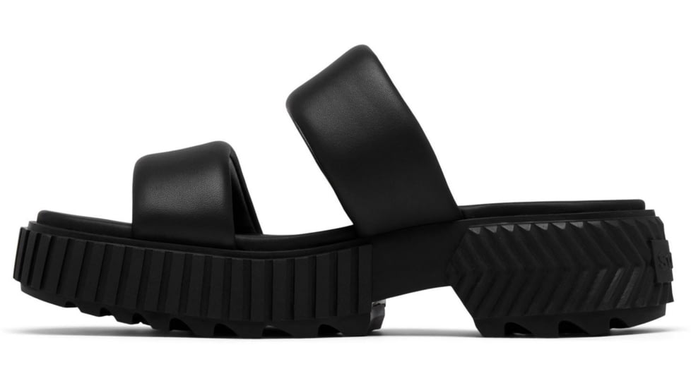 Sorel Ona Streetworks Slide Mid Sandal - Womens, Black/Chalk, 8.5, 2069911-010-8.5
