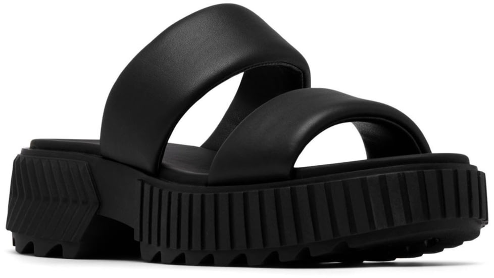 Sorel Ona Streetworks Slide Mid Sandal - Womens, Black/Chalk, 8.5, 2069911-010-8.5